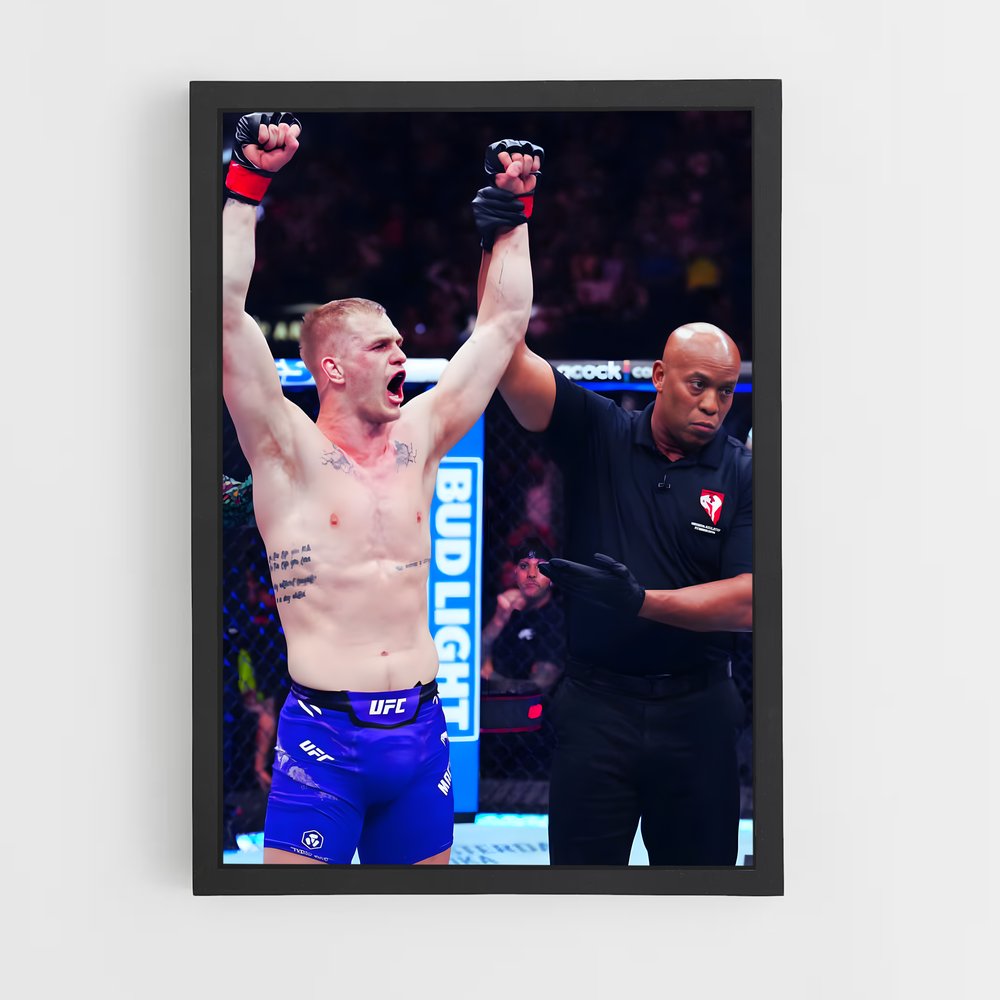 Poster Ian garry – affiche MMA (vue 2)